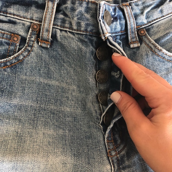 Free People Jean shorts - Picture 3 of 4